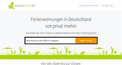 Desktop Screenshot of meinefewo.de